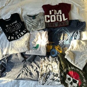 4T Shirt Bundle  10 shirts